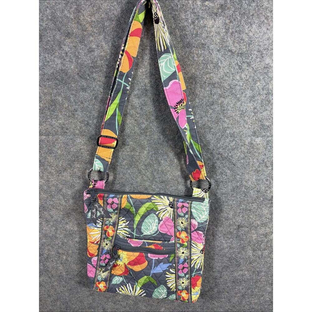 Vera Bradley Jazzy Blooms Crossbody Purse Floral